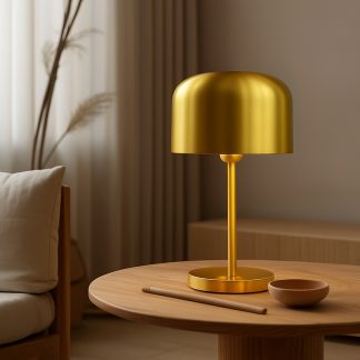 Lámpara de mesa Gaia Dorada