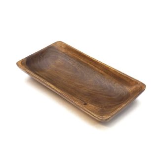 Panera/ bandeja en madera de acacia Origen