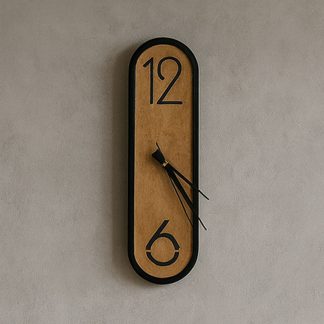 Reloj de pared en madera Bove