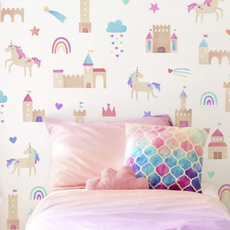 Vinilo adhesivo Infantil Castillo Encantado